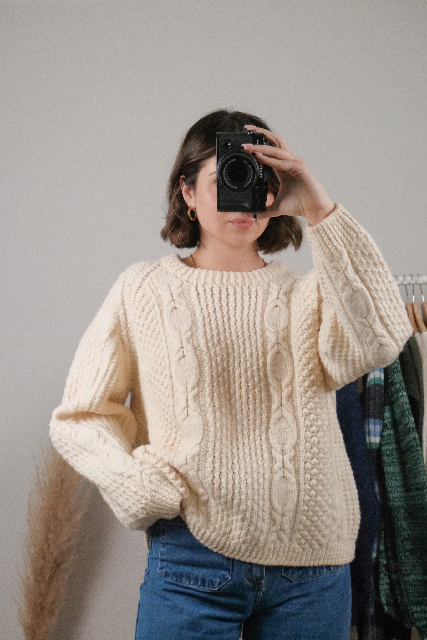 Vintage x Handknit Wool Fisherman Chunky Sweater (S-L)
