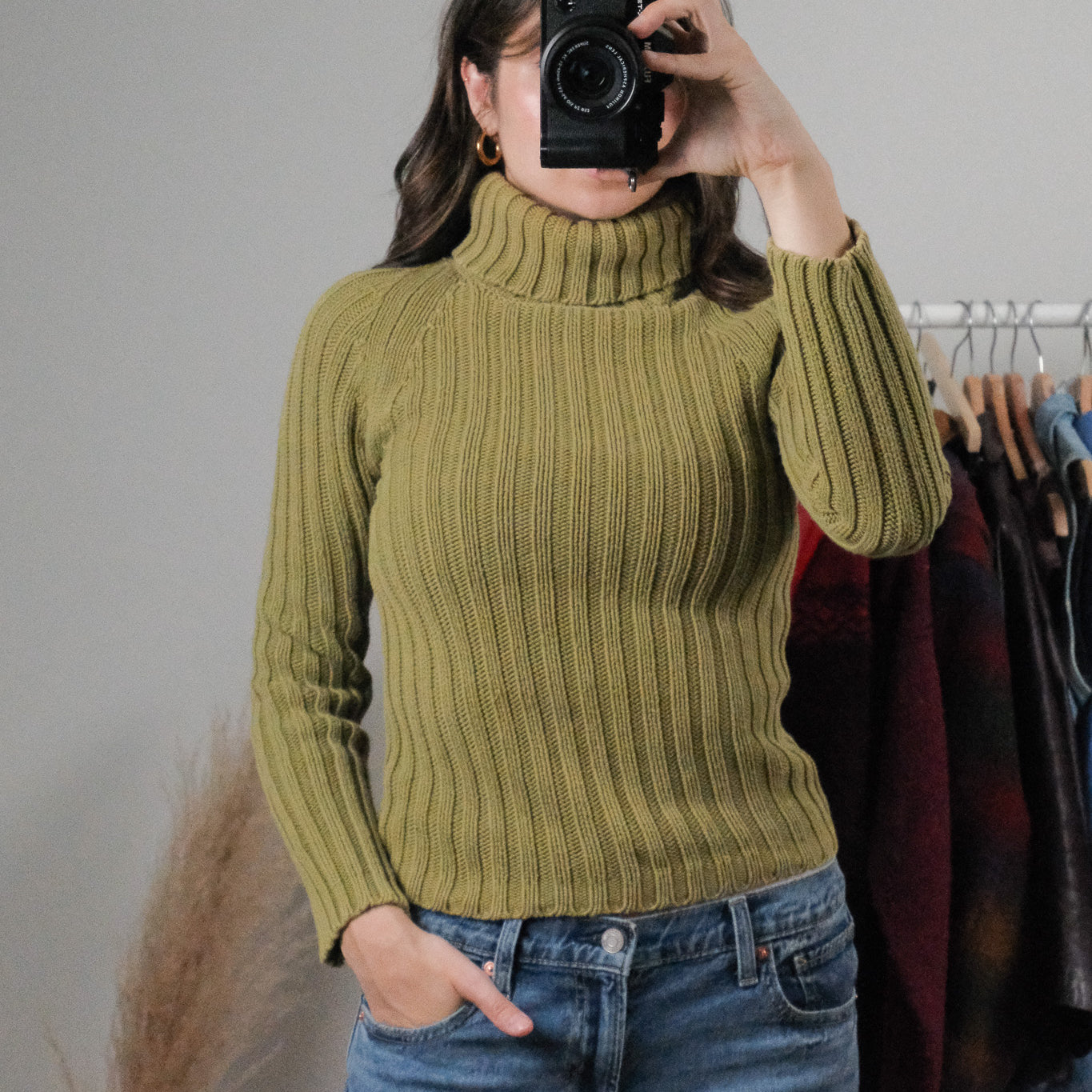 Vintage x Cotton Turtleneck (XXS/XS)