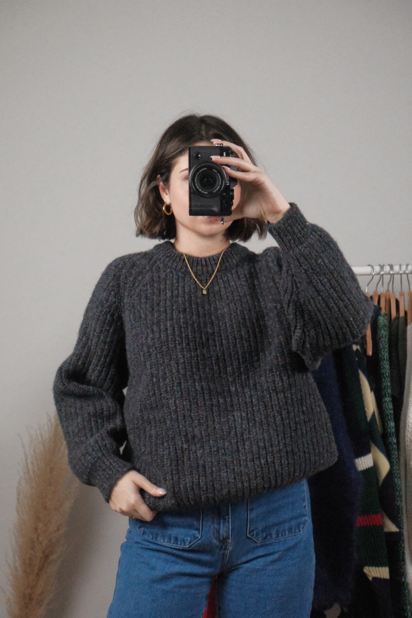 Made in Scotland x Vintage x Wool Chunky Knit (M/L)