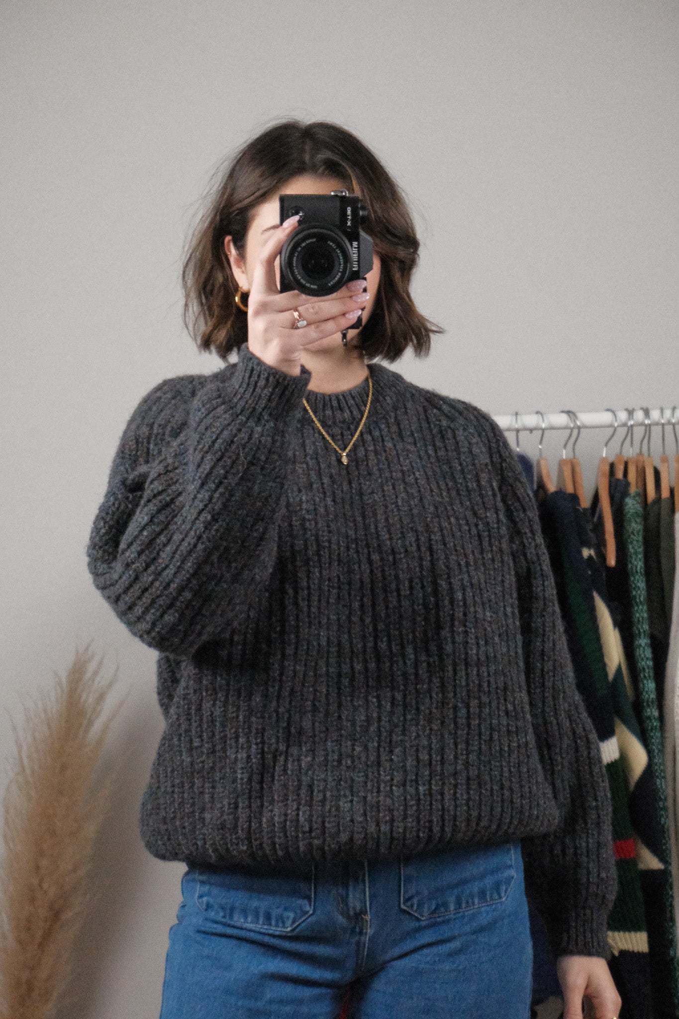 Made in Scotland x Vintage x Wool Chunky Knit (M/L)