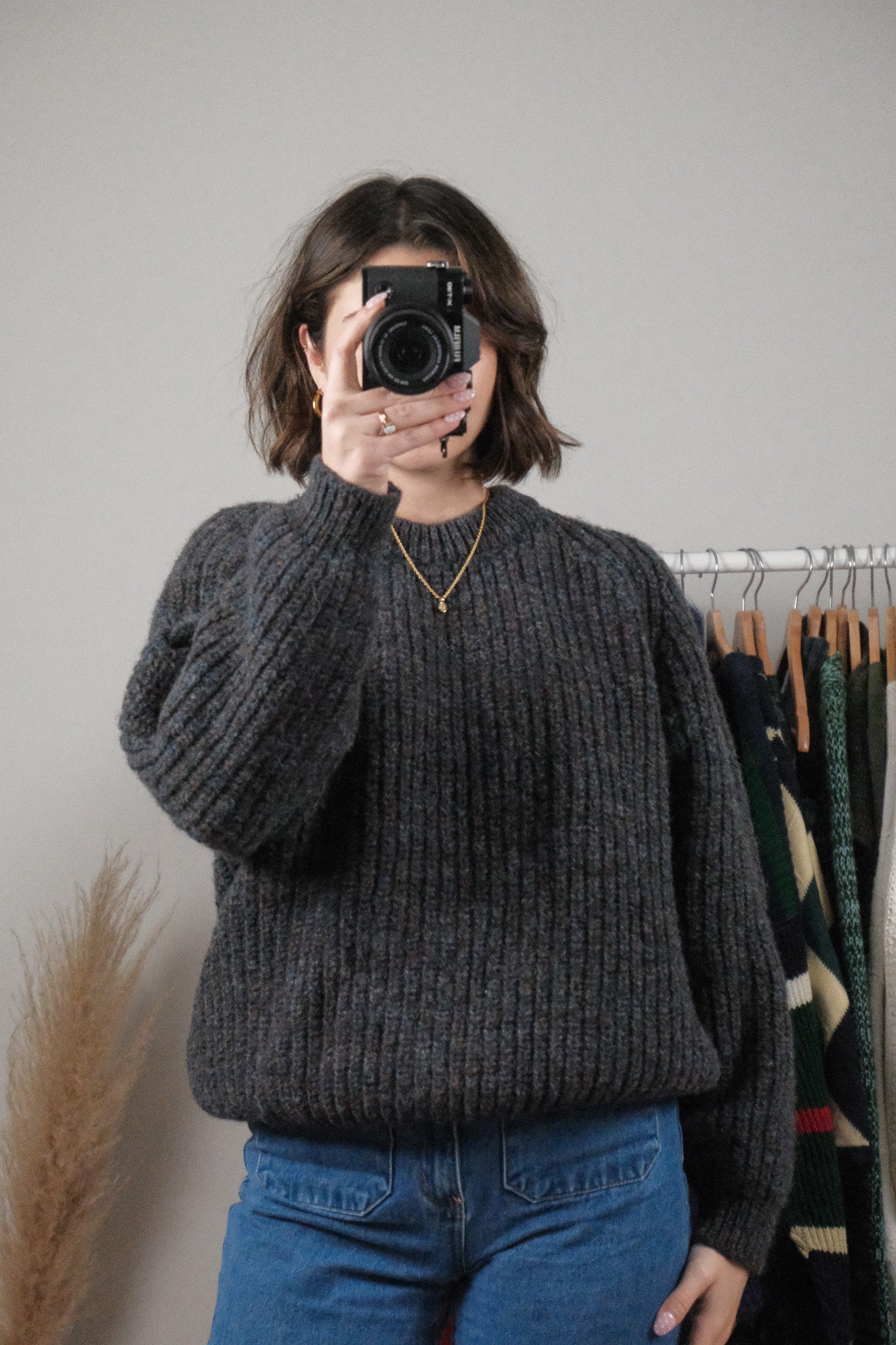 Made in Scotland x Vintage x Wool Chunky Knit (M/L)