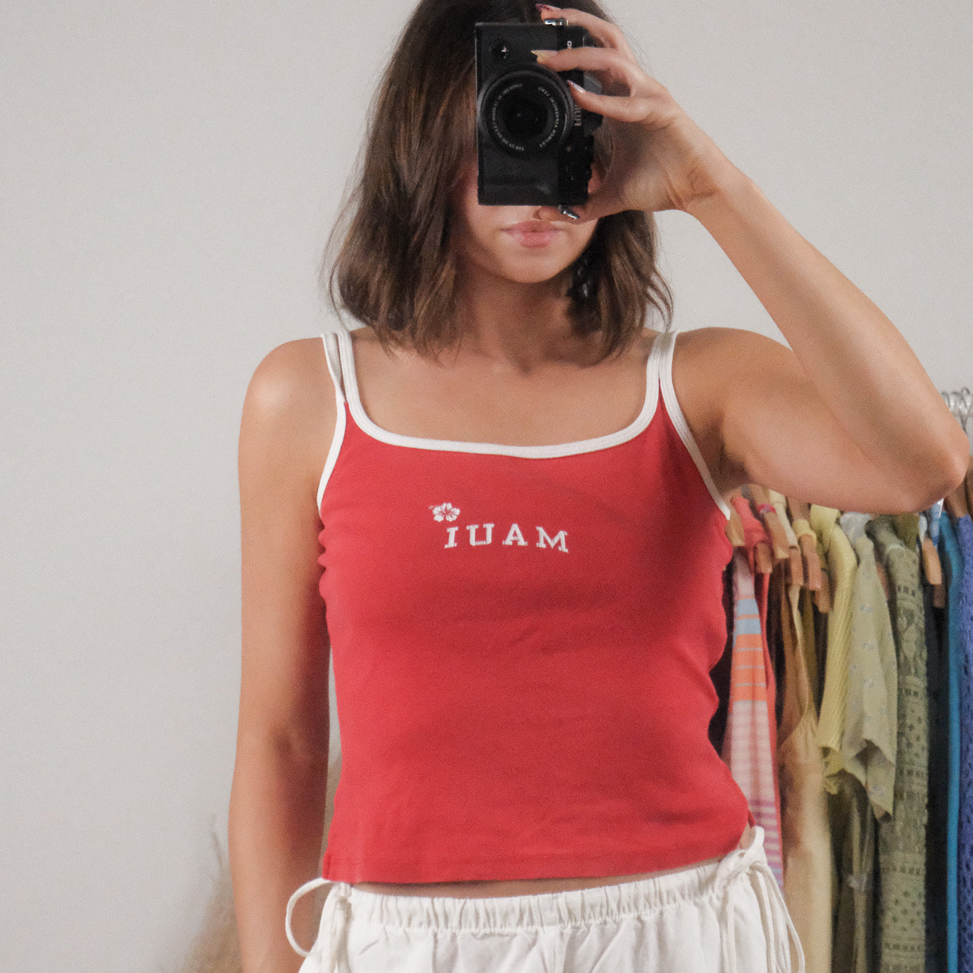 Vintage x Y2K Cotton Tank (M)