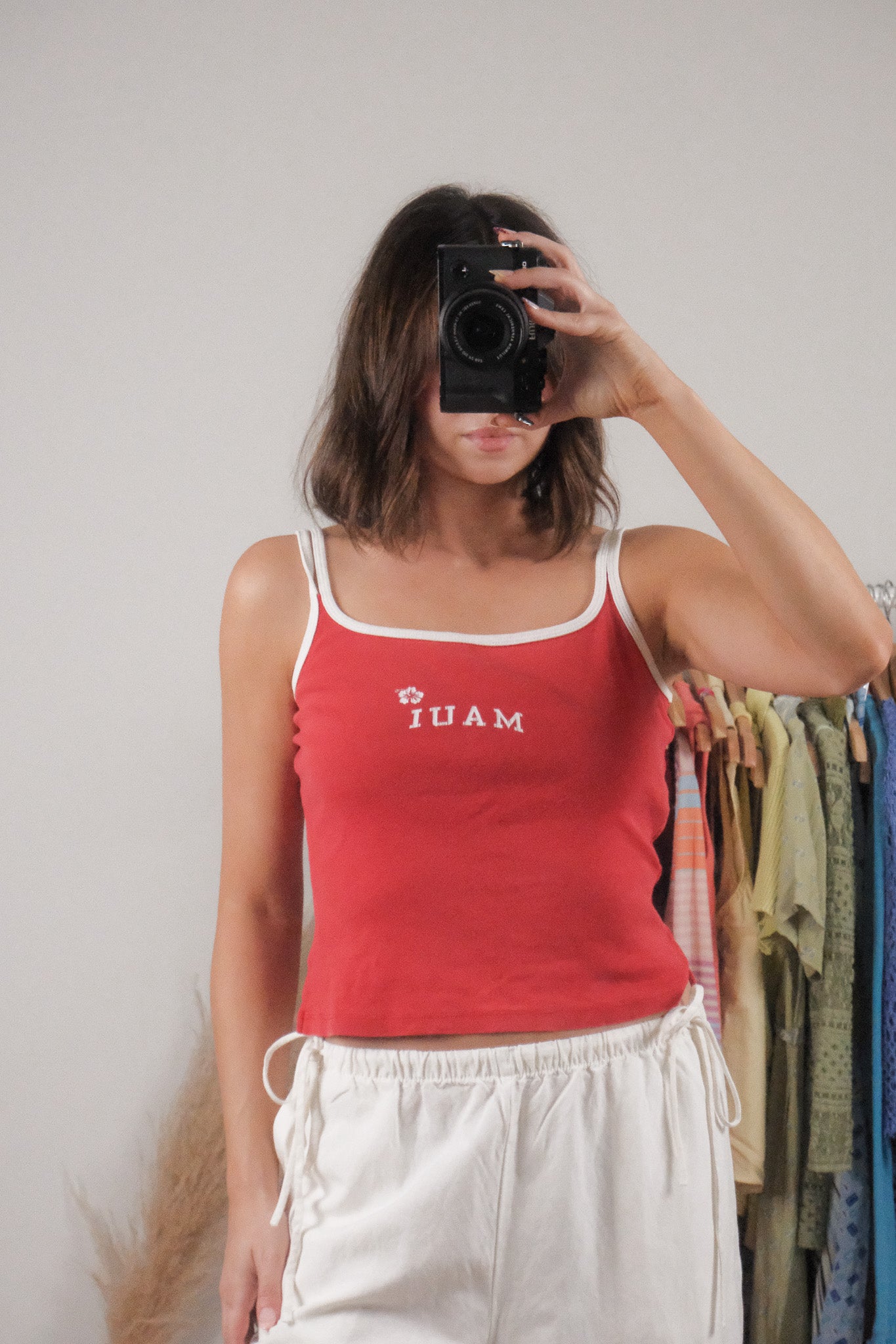 Vintage x Y2K Cotton Tank (M)
