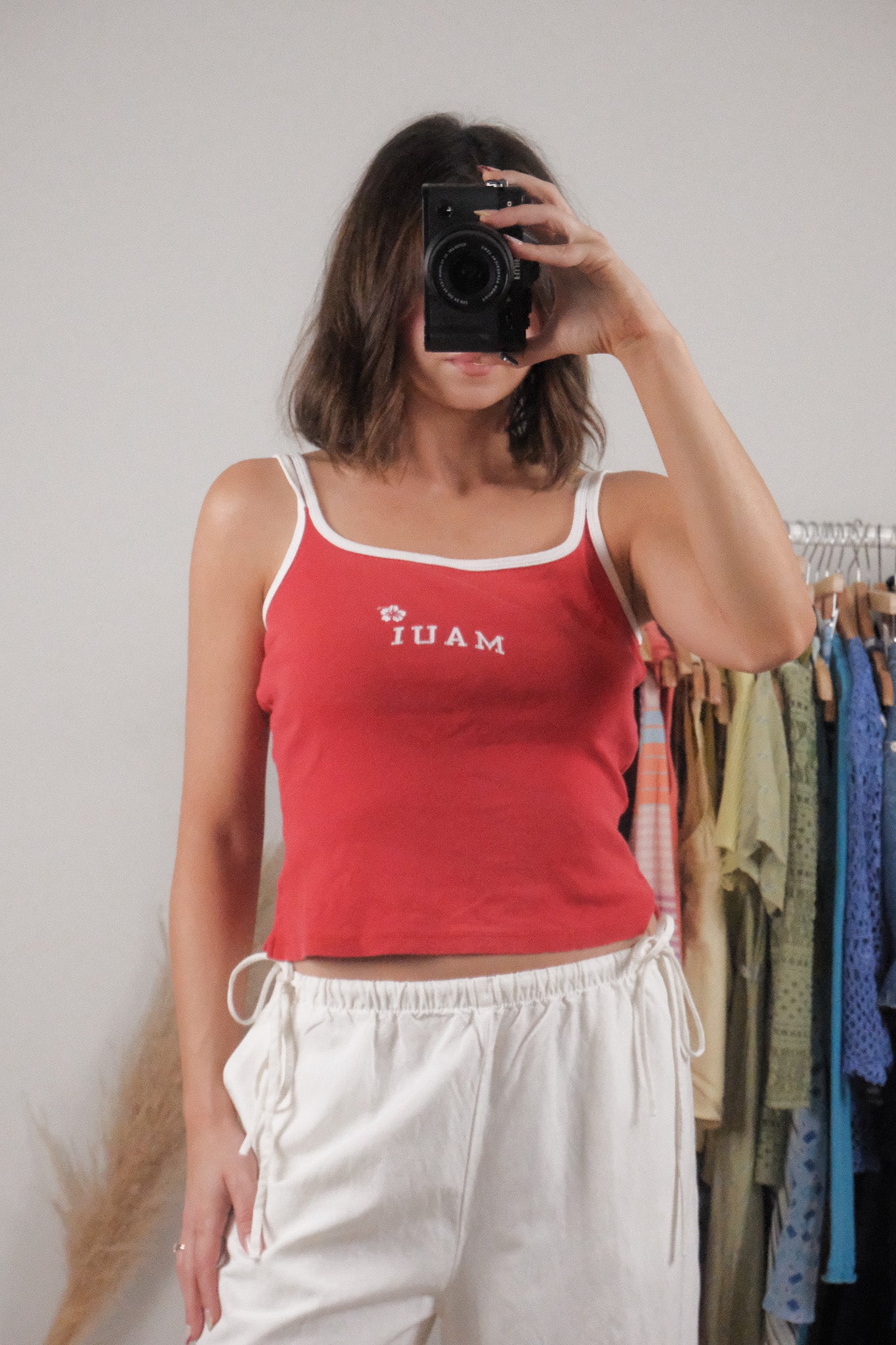 Vintage x Y2K Cotton Tank (M)