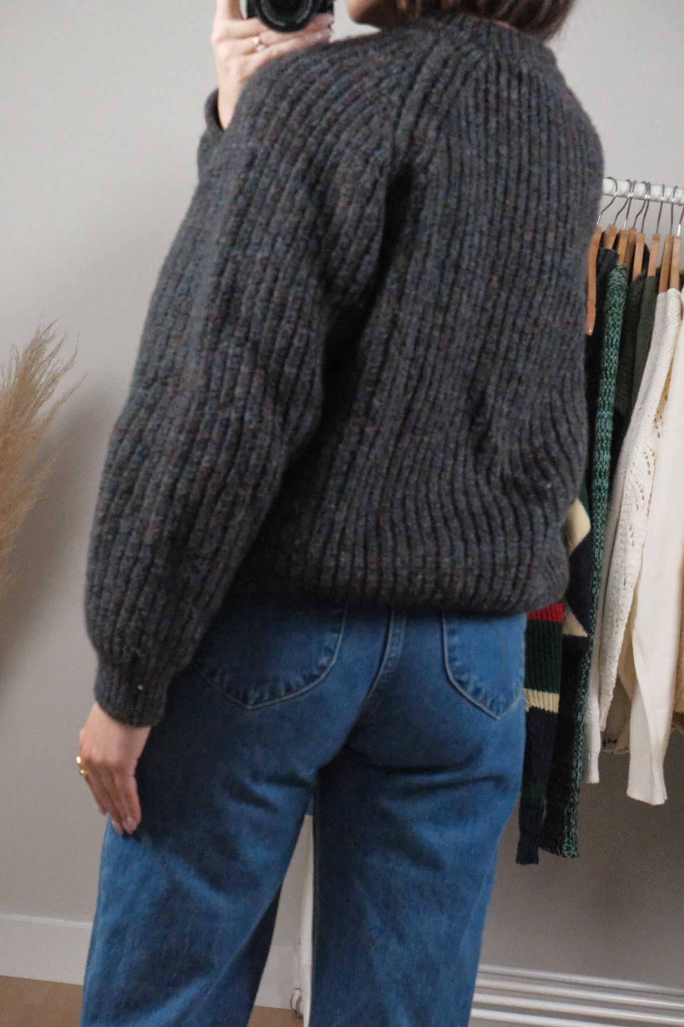 Made in Scotland x Vintage x Wool Chunky Knit (M/L)