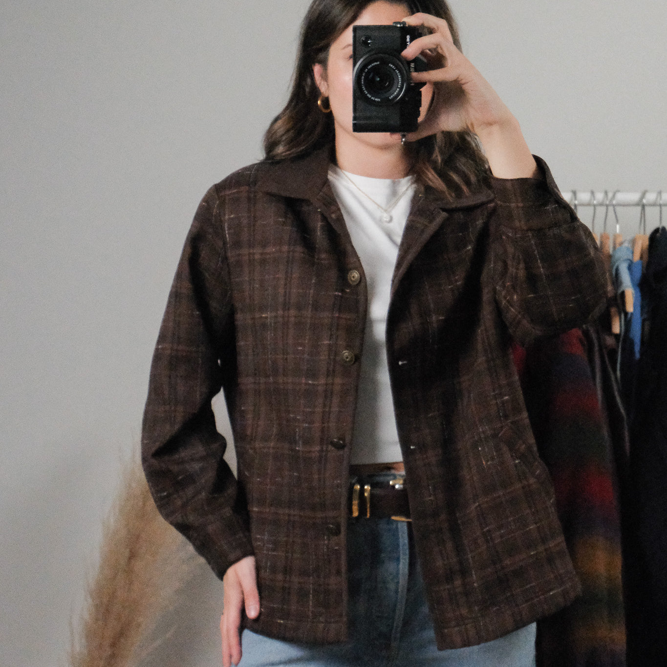 Vintage x Plaid Lightweight Jacket (10)