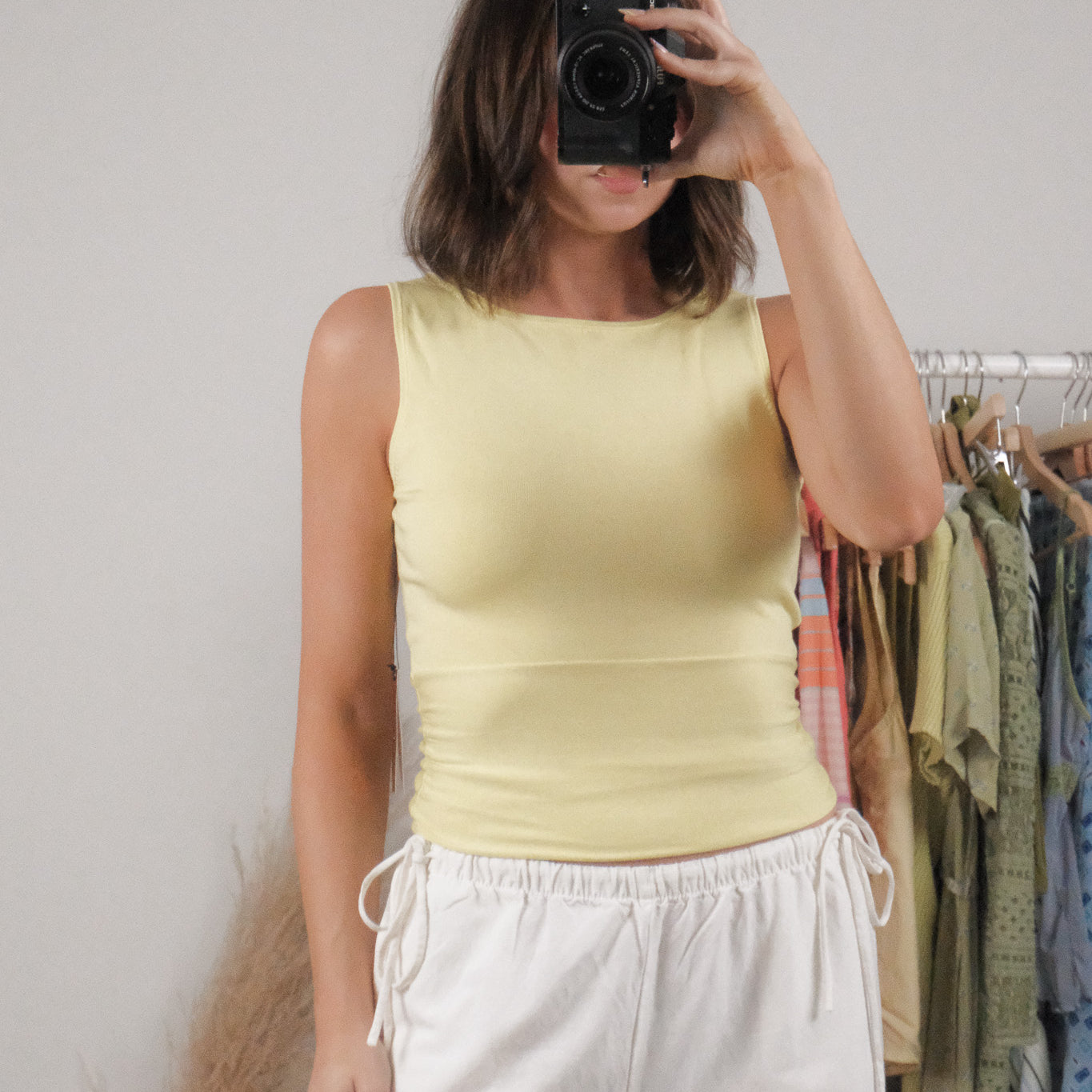 NWT x Silk Blend Cinched Tank (S)