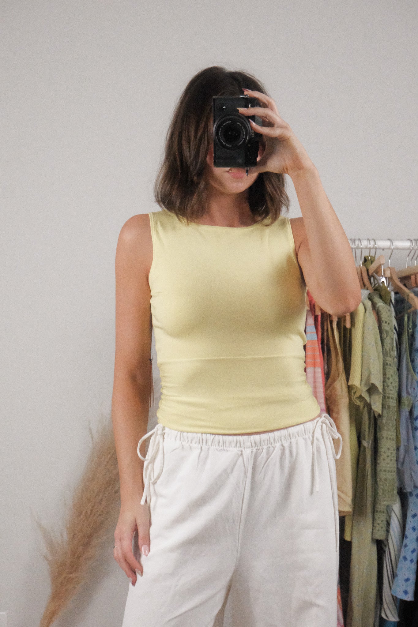 NWT x Silk Blend Cinched Tank (S)