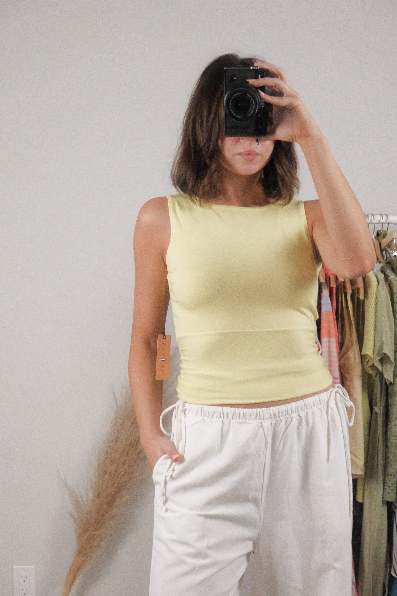 NWT x Silk Blend Cinched Tank (S)