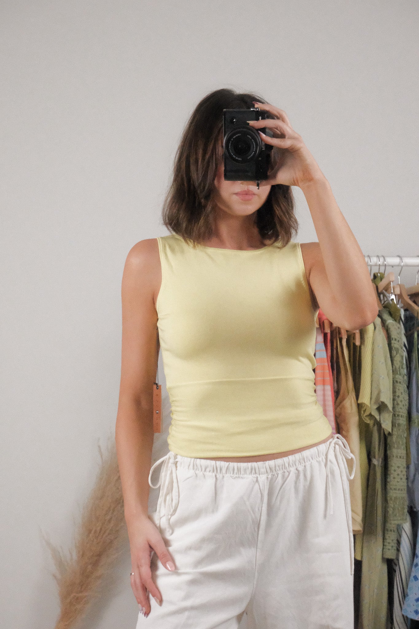 NWT x Silk Blend Cinched Tank (S)