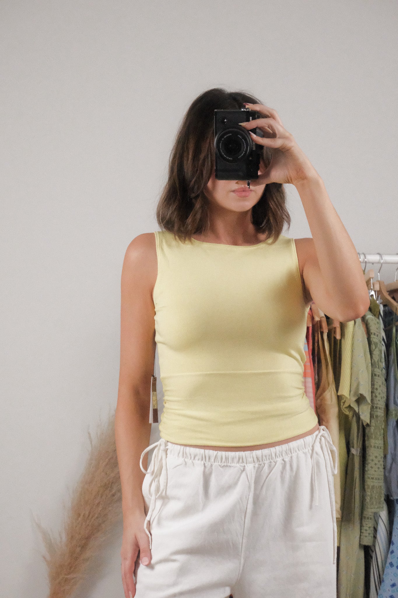 NWT x Silk Blend Cinched Tank (S)
