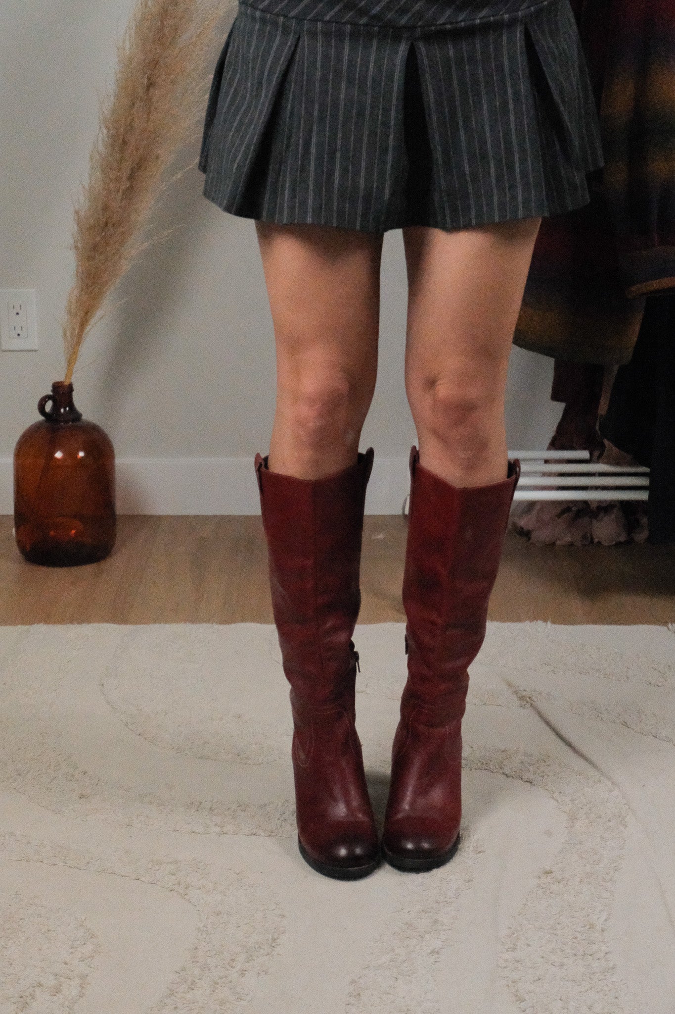 Vintage x Leather Boots (8.5/9)