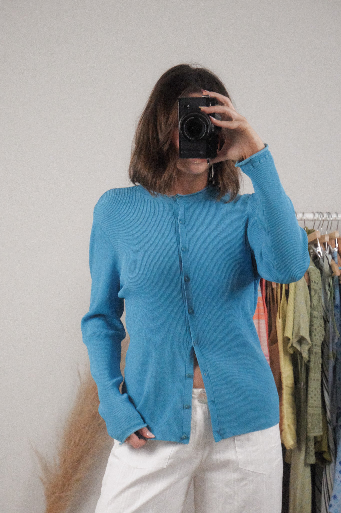Vintage x Silk Blend Cardigan (M/L)