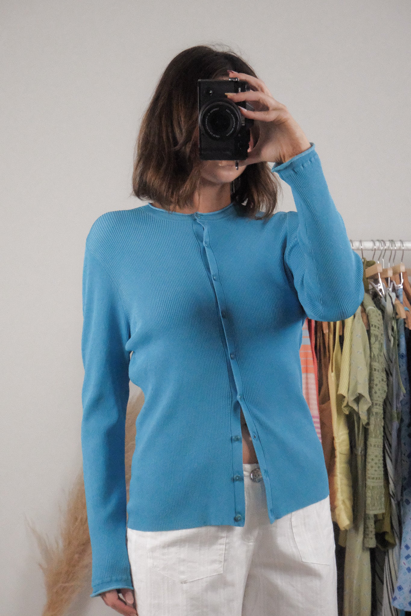 Vintage x Silk Blend Cardigan (M/L)