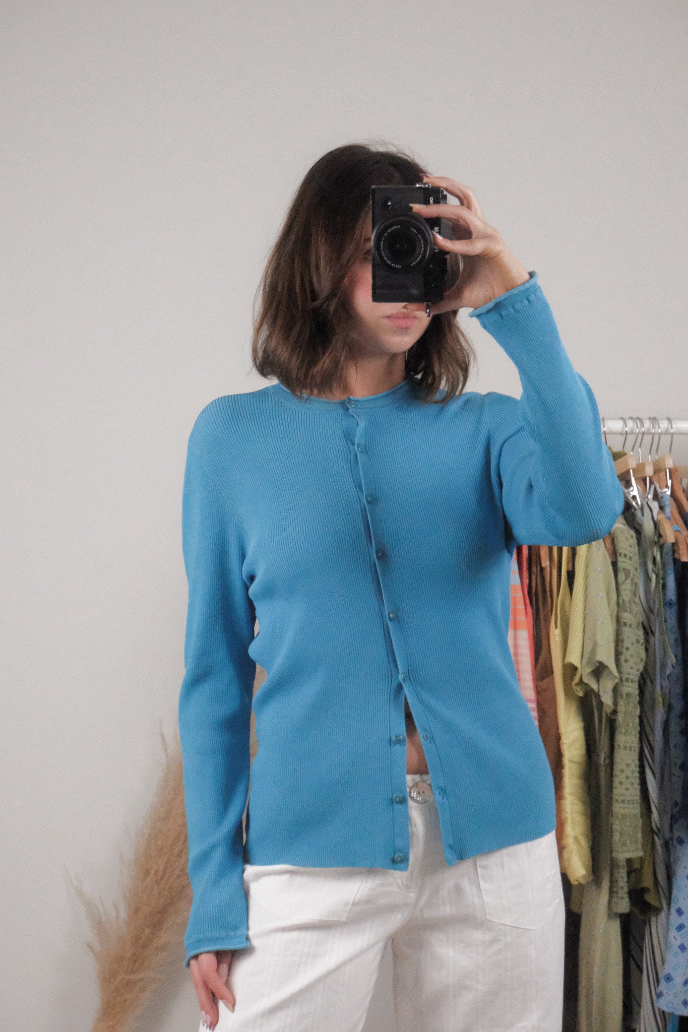 Vintage x Silk Blend Cardigan (M/L)