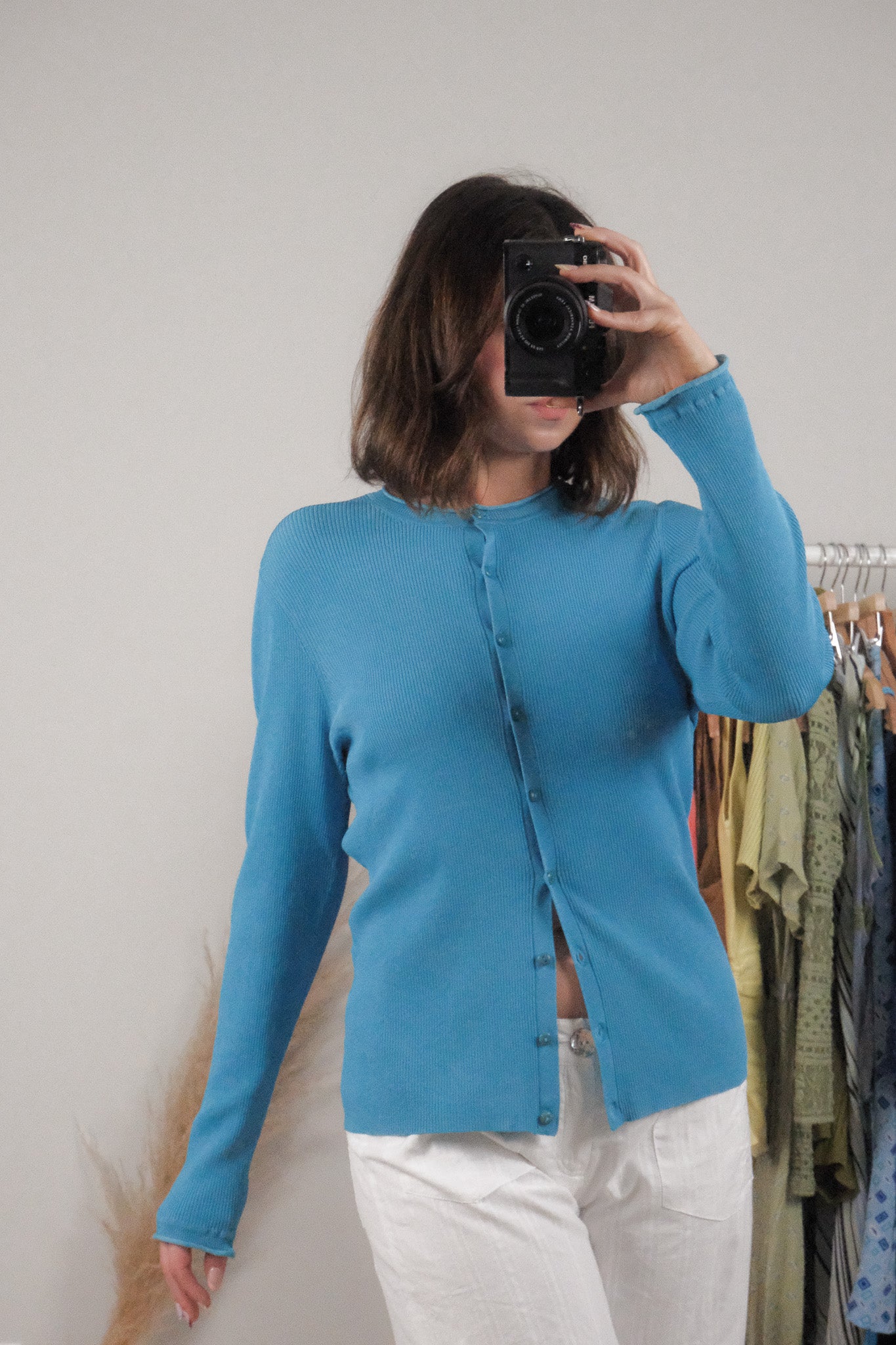 Vintage x Silk Blend Cardigan (M/L)