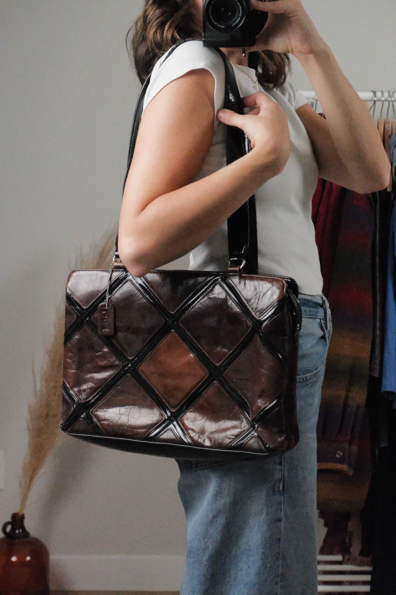 Vintage x Leather Purse