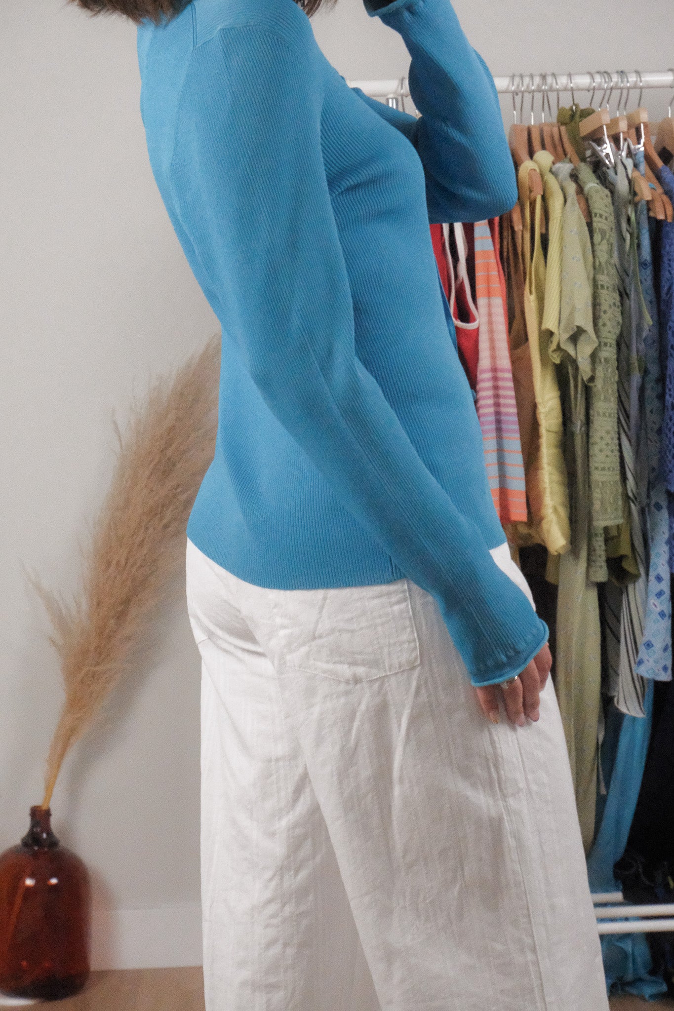 Vintage x Silk Blend Cardigan (M/L)