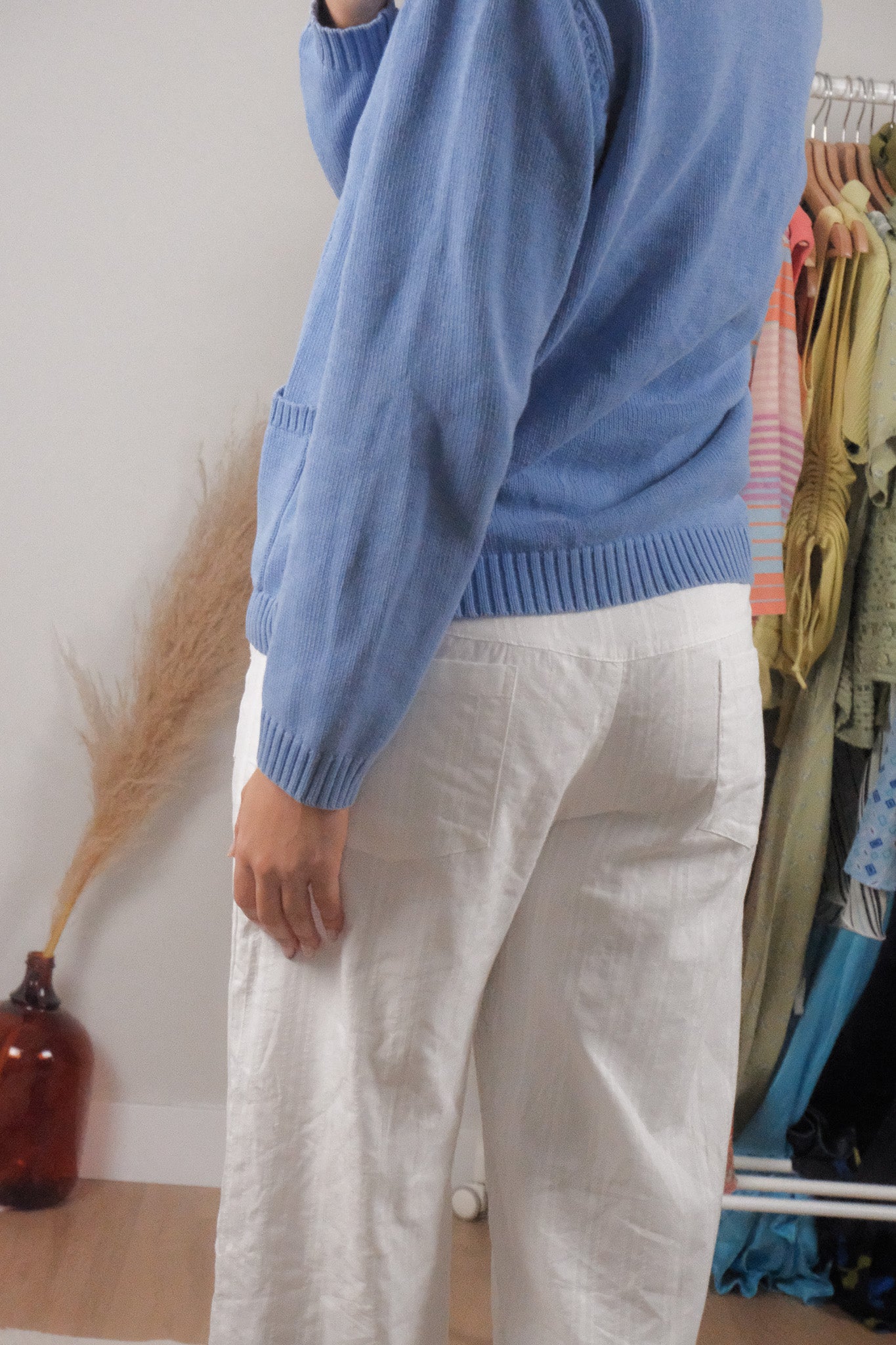 Vintage x Cotton Textured Cardigan (S/M)