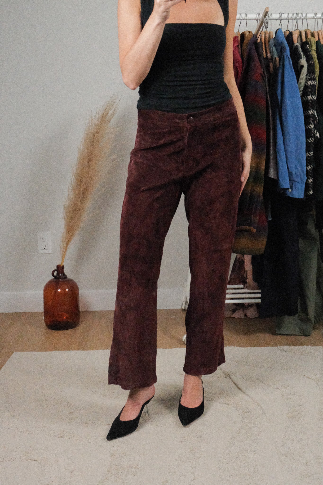 Vintage x Danier Suede Pants (12)