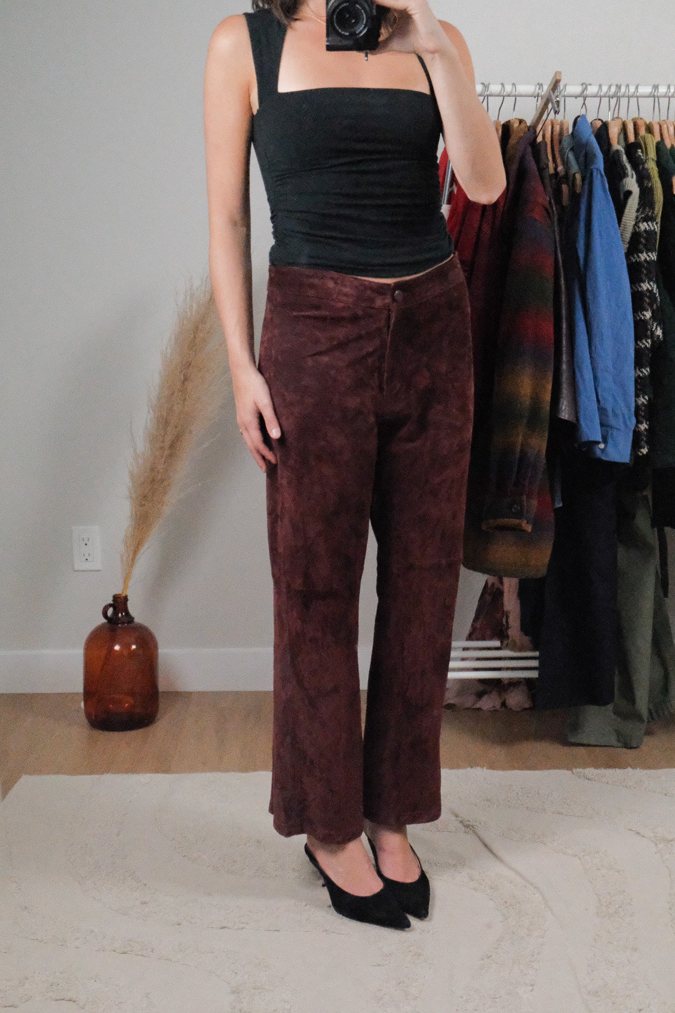 Vintage x Danier Suede Pants (12)