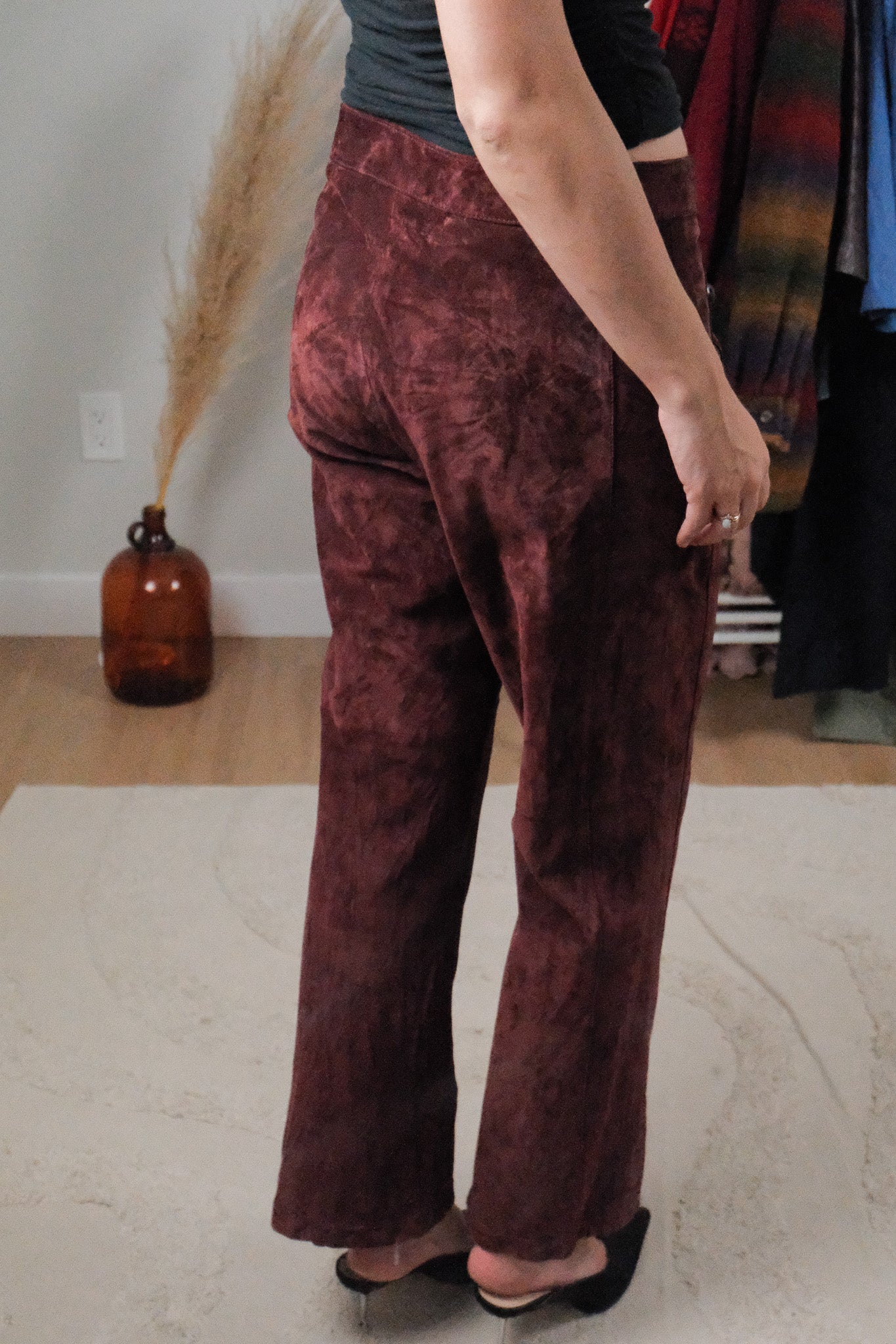 Vintage x Danier Suede Pants (12)