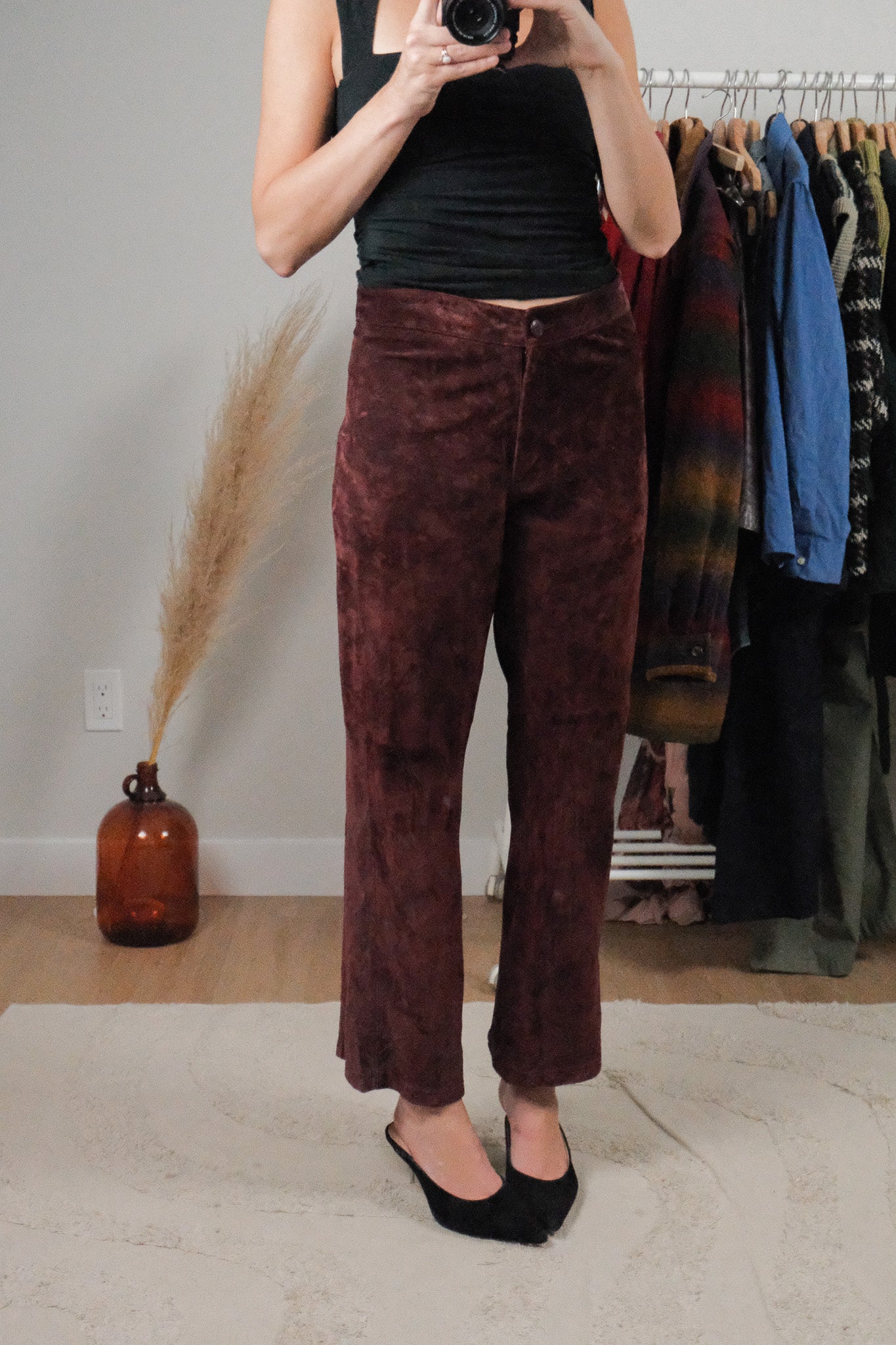 Vintage x Danier Suede Pants (12)