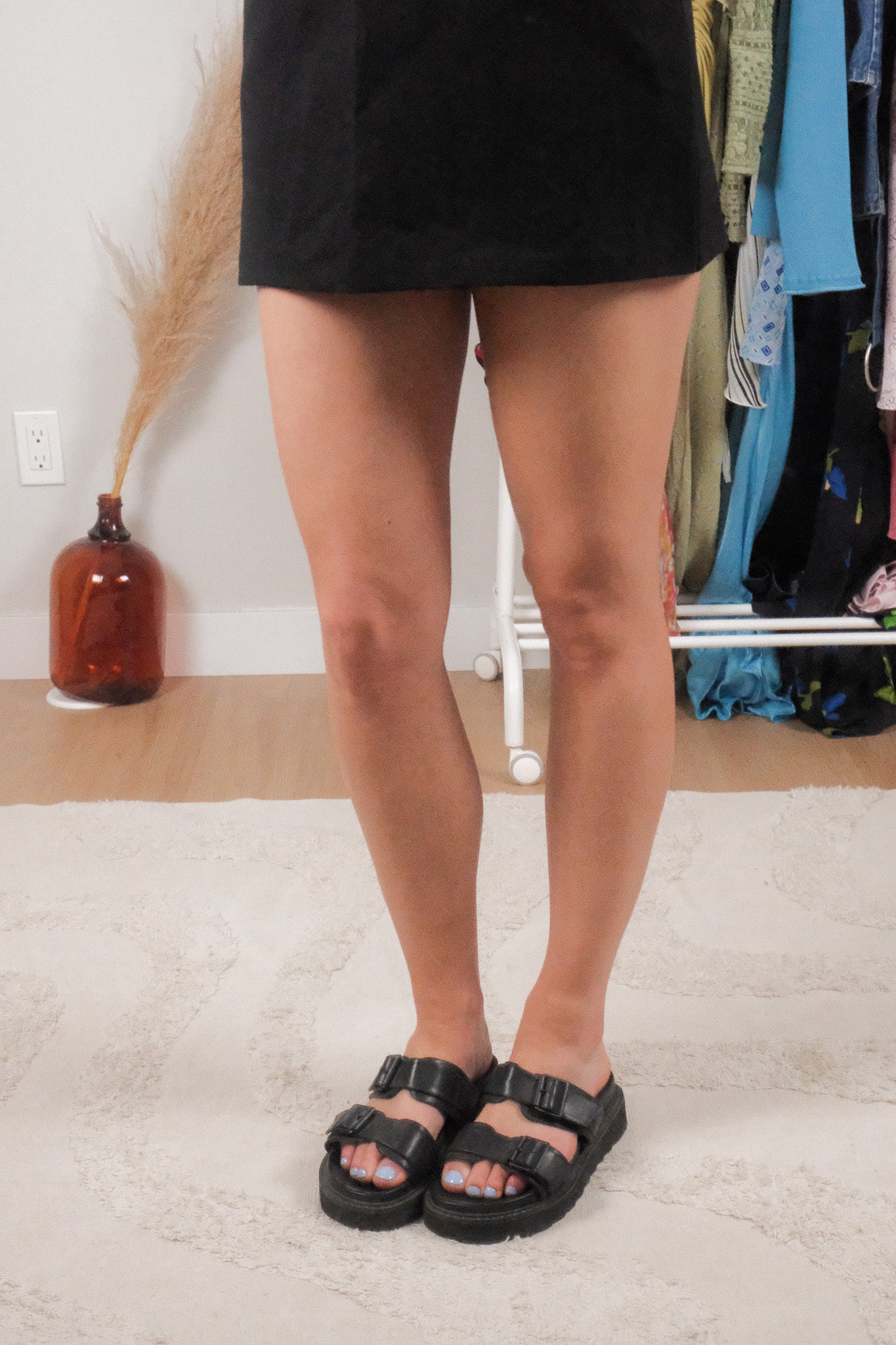 Modern x Faux Leather Sandals (7)