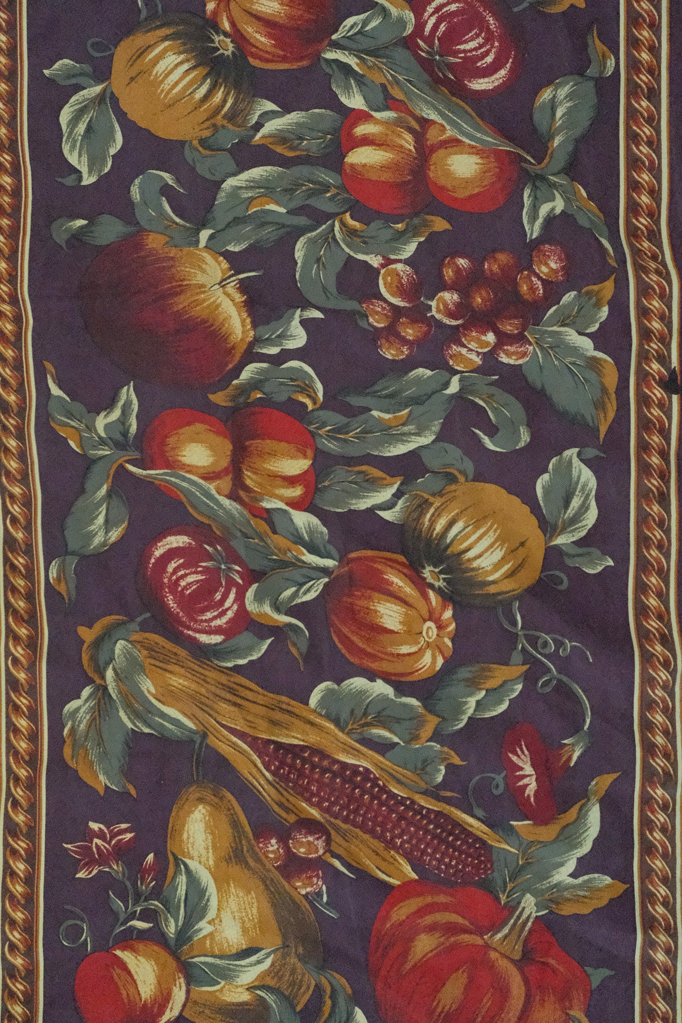 Vintage x Silk Patterned Scarf