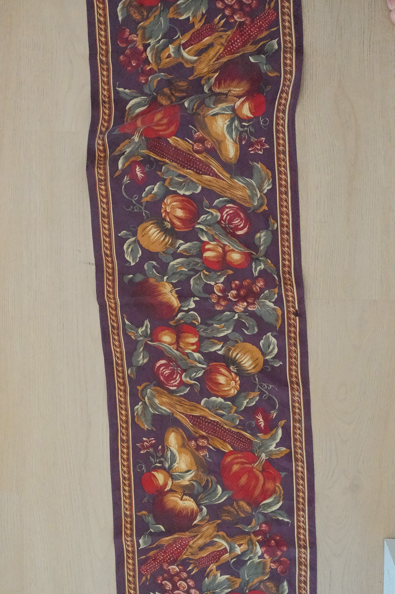 Vintage x Silk Patterned Scarf