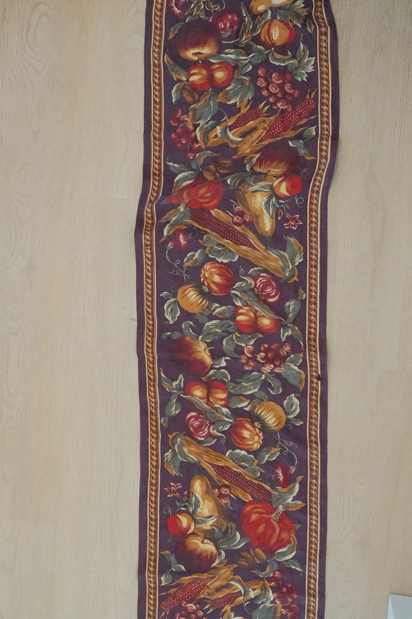 Vintage x Silk Patterned Scarf