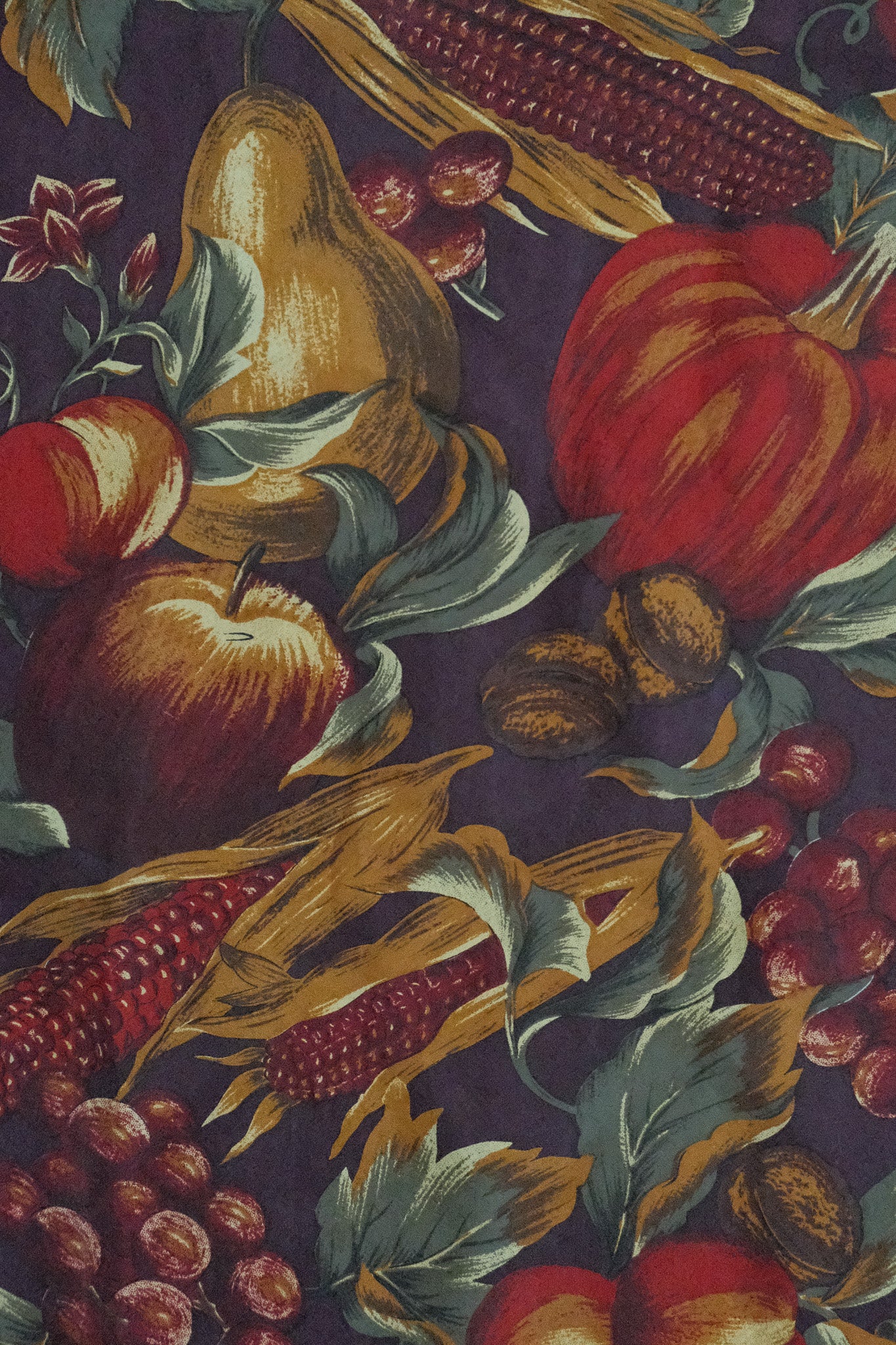 Vintage x Silk Patterned Scarf