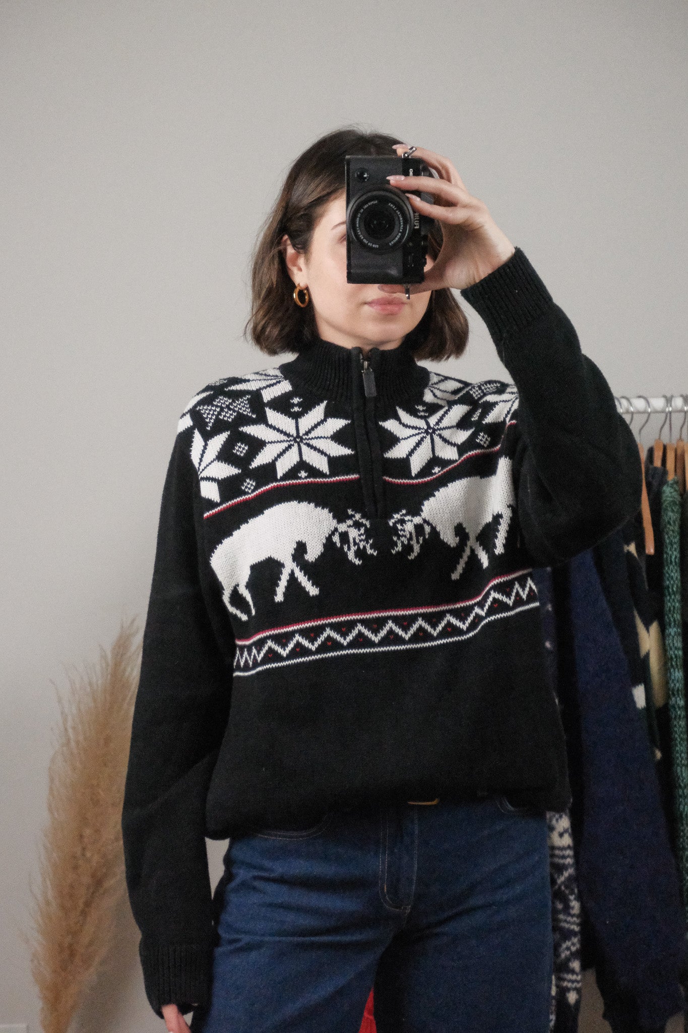 Vintage x Chaps Cotton Quater Zip (M/L)