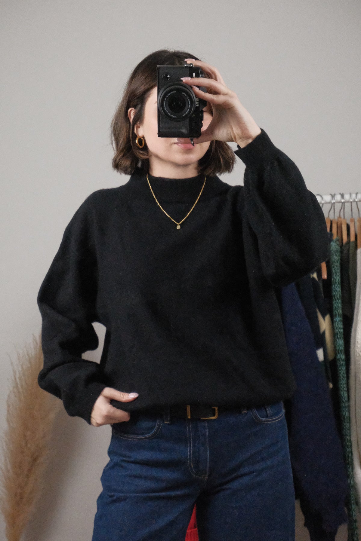 Vintage x Merino Wool Mockneck (M)