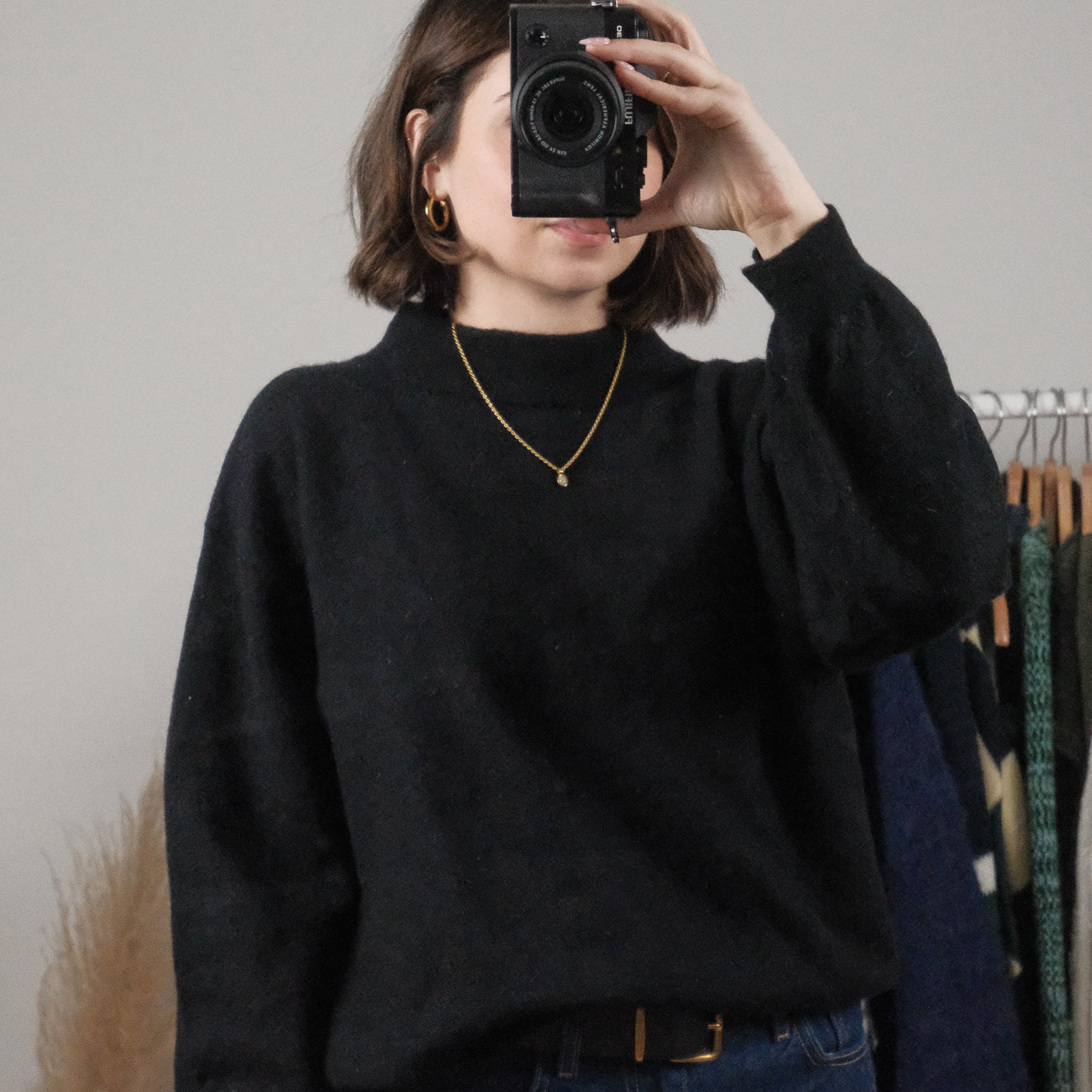 Vintage x Merino Wool Mockneck (M)