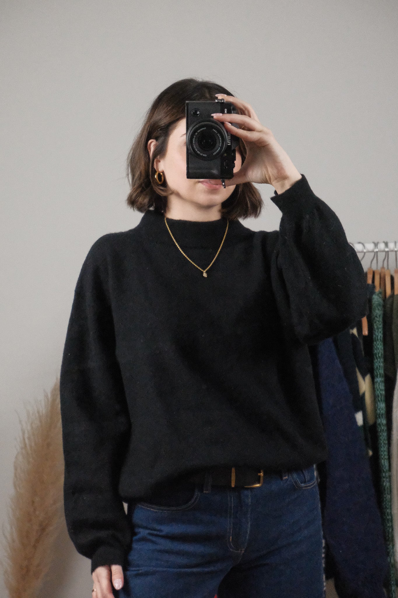 Vintage x Merino Wool Mockneck (M)
