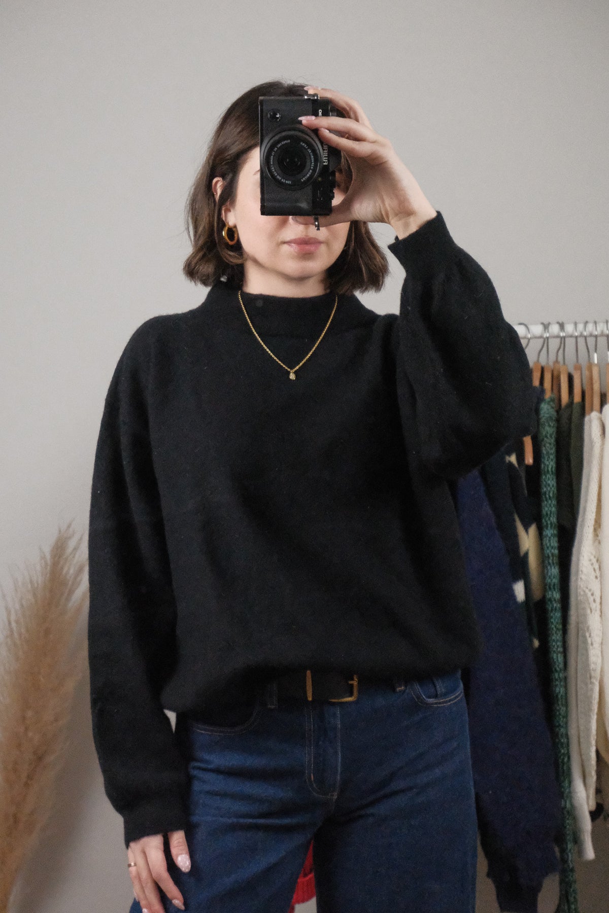 Vintage x Merino Wool Mockneck (M)