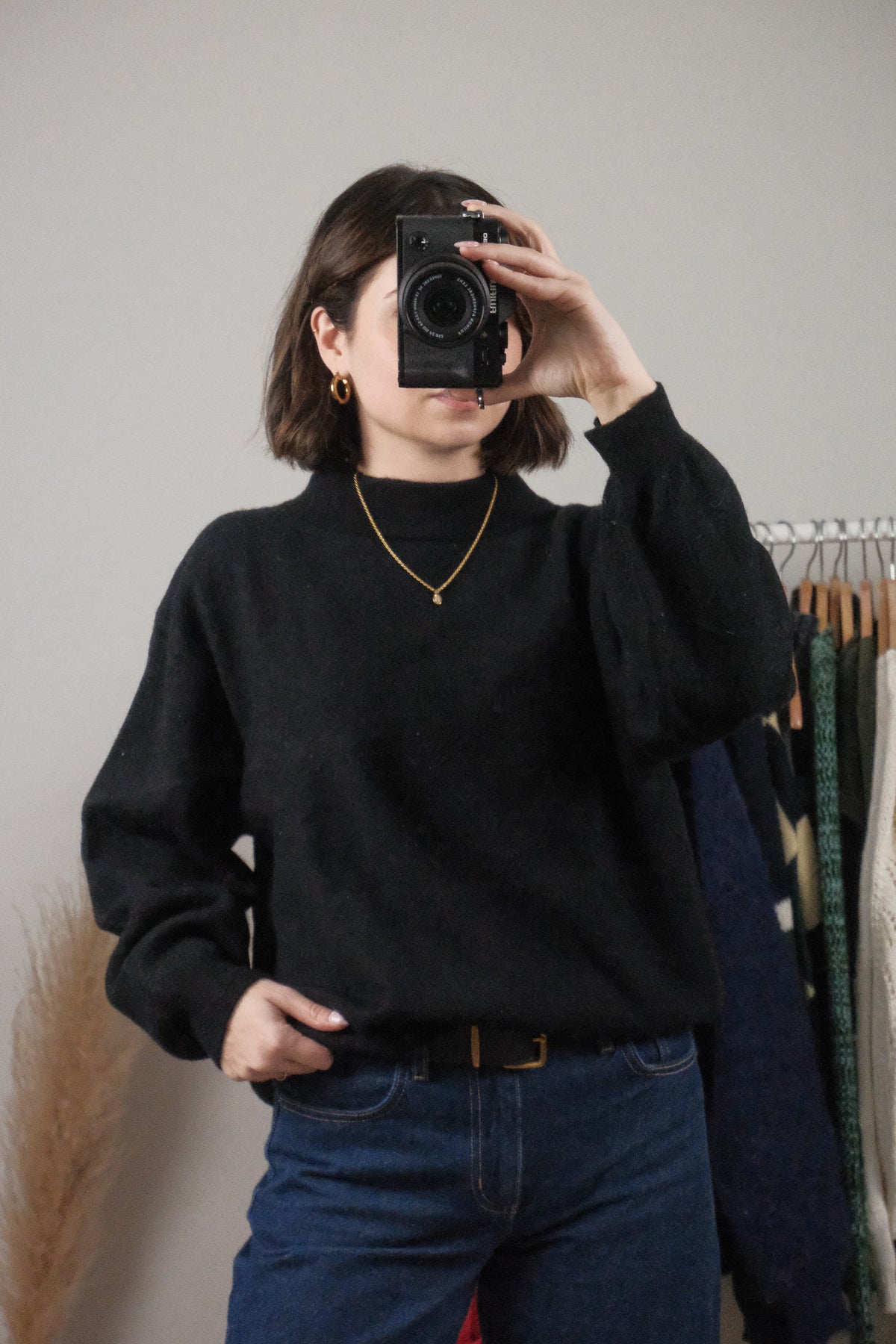 Vintage x Merino Wool Mockneck (M)