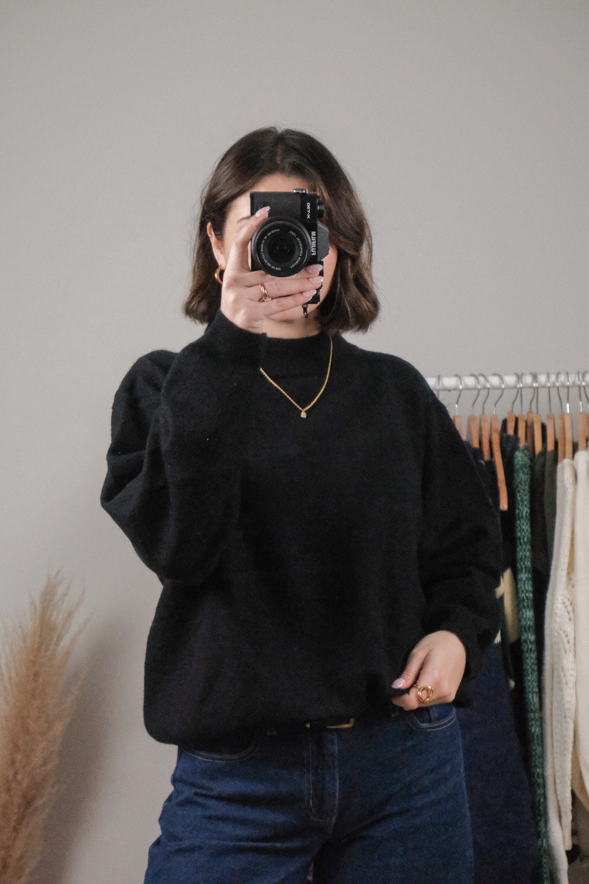 Vintage x Merino Wool Mockneck (M)