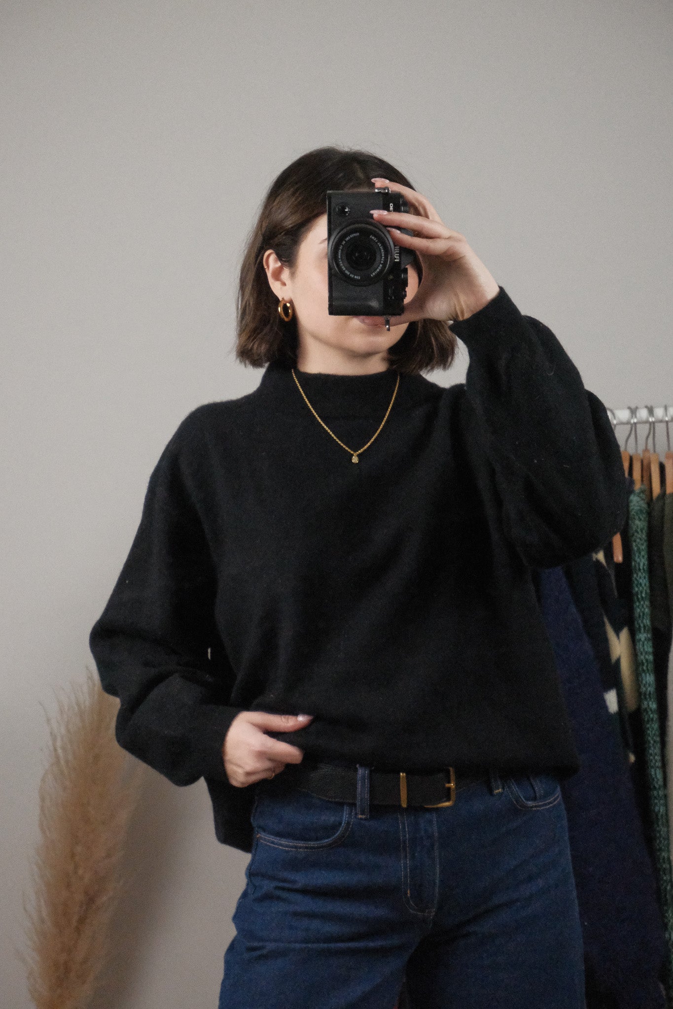 Vintage x Merino Wool Mockneck (M)