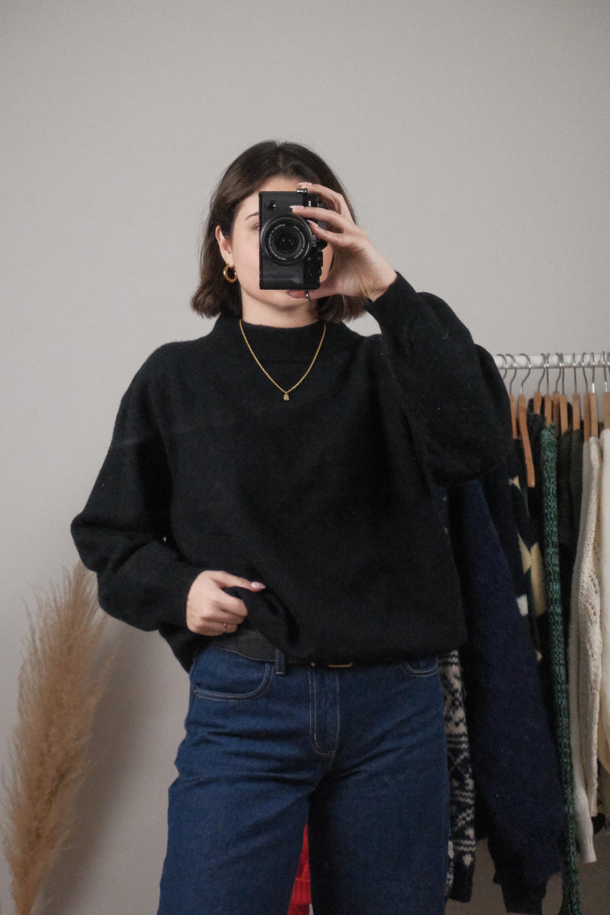 Vintage x Merino Wool Mockneck (M)