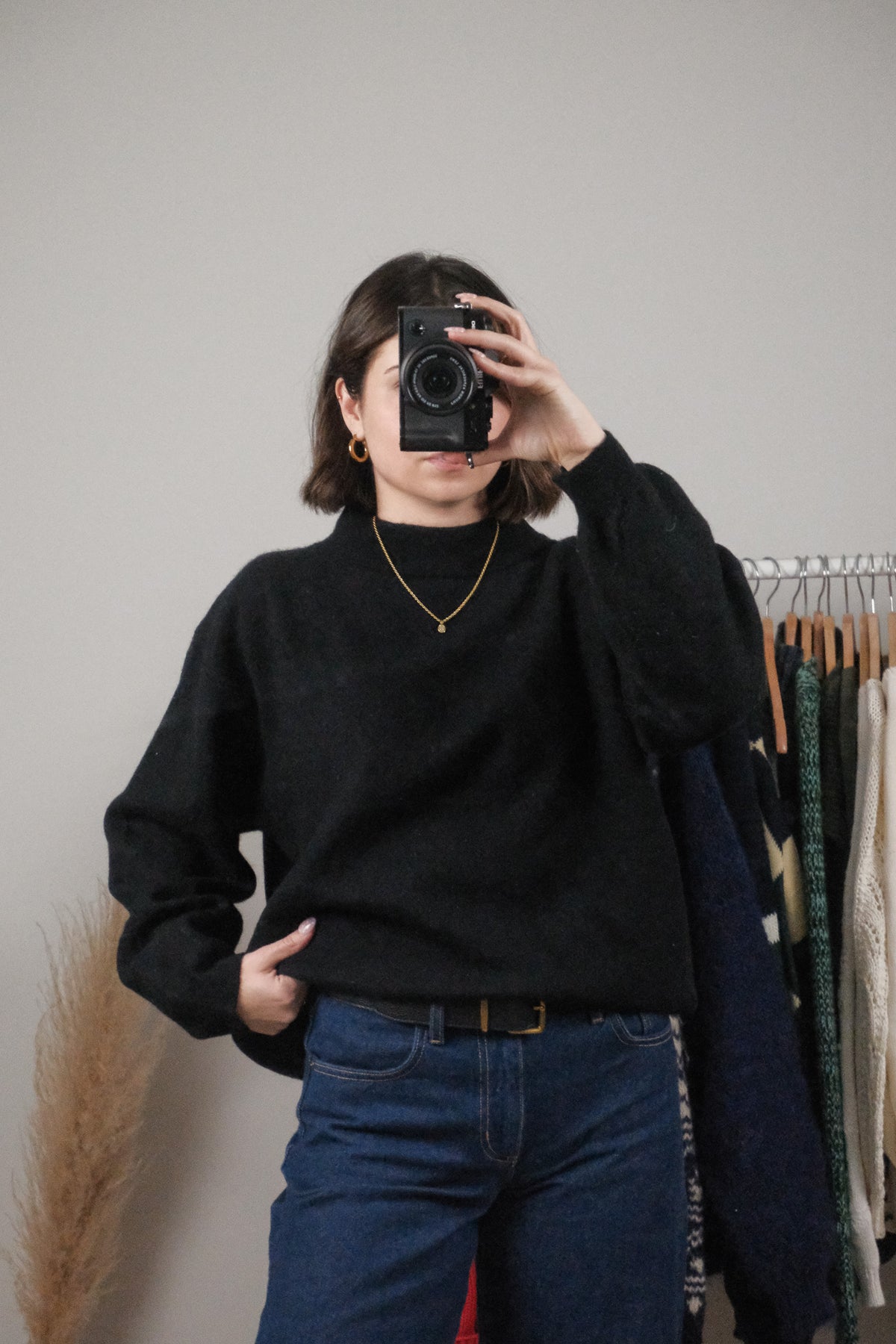 Vintage x Merino Wool Mockneck (M)