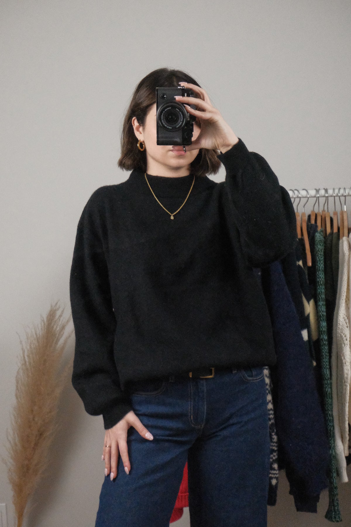 Vintage x Merino Wool Mockneck (M)