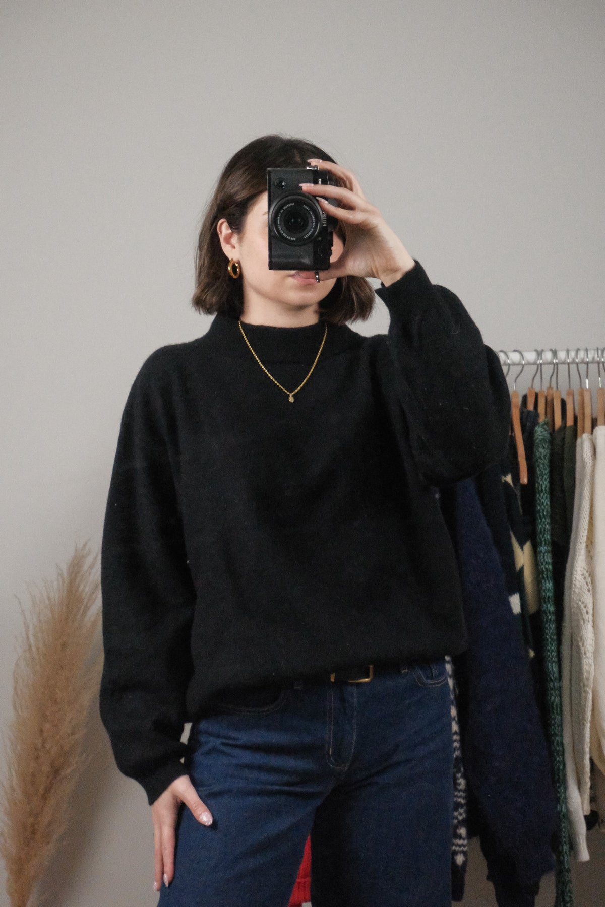 Vintage x Merino Wool Mockneck (M)