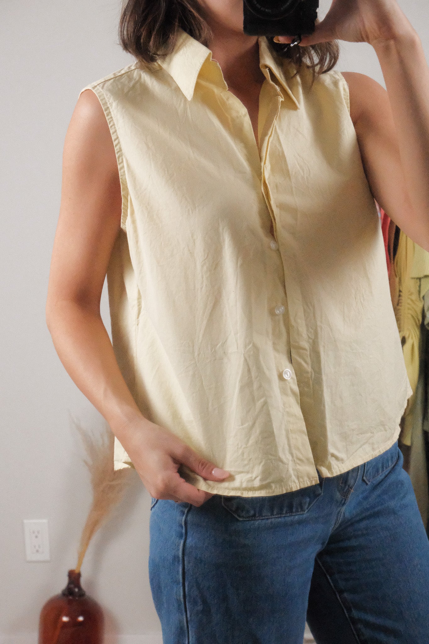 Made in Canada x Vintage x Cotton Tank (L/XL)