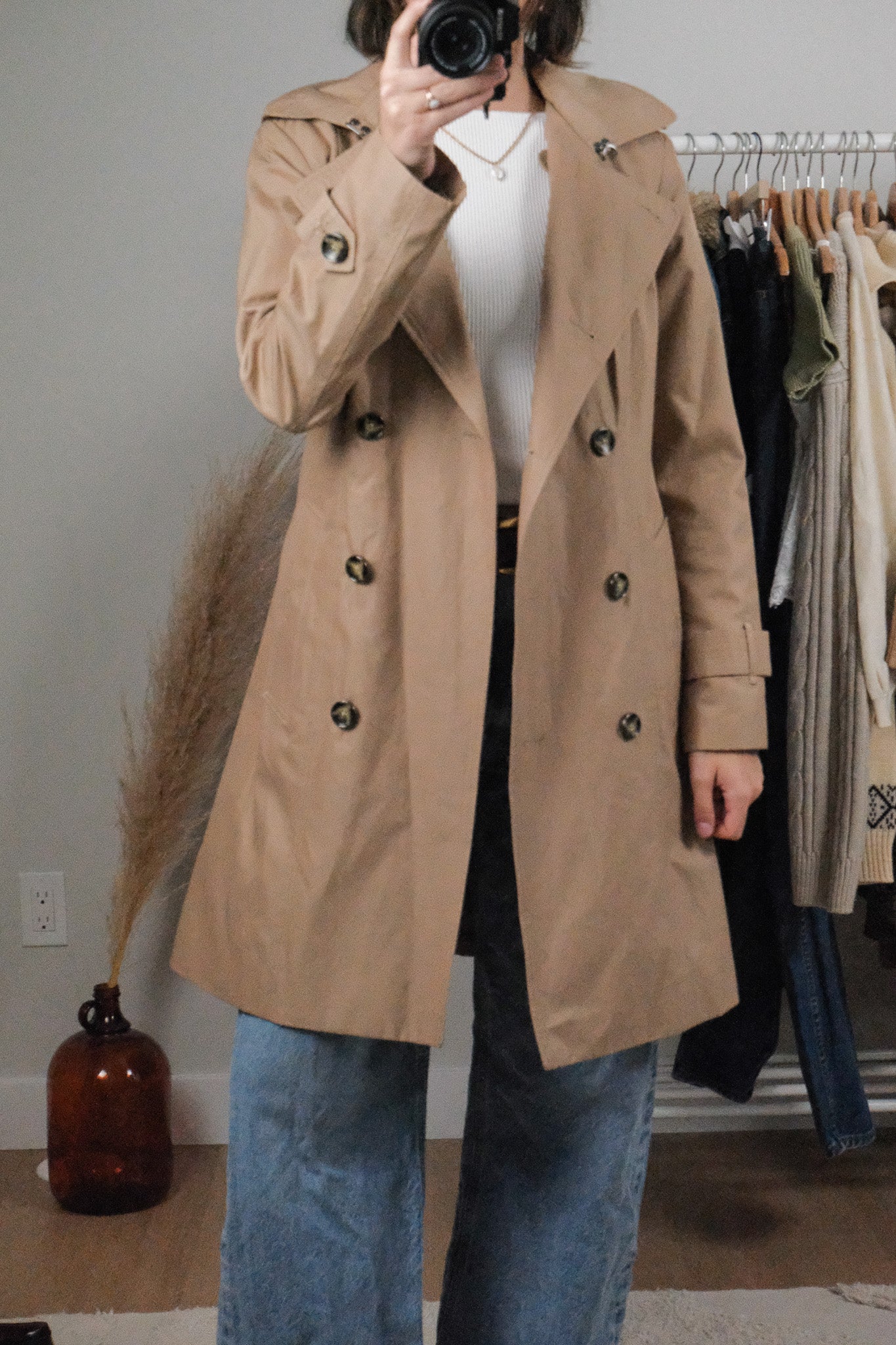 Vintage x London Fog Trench Coat (XS)