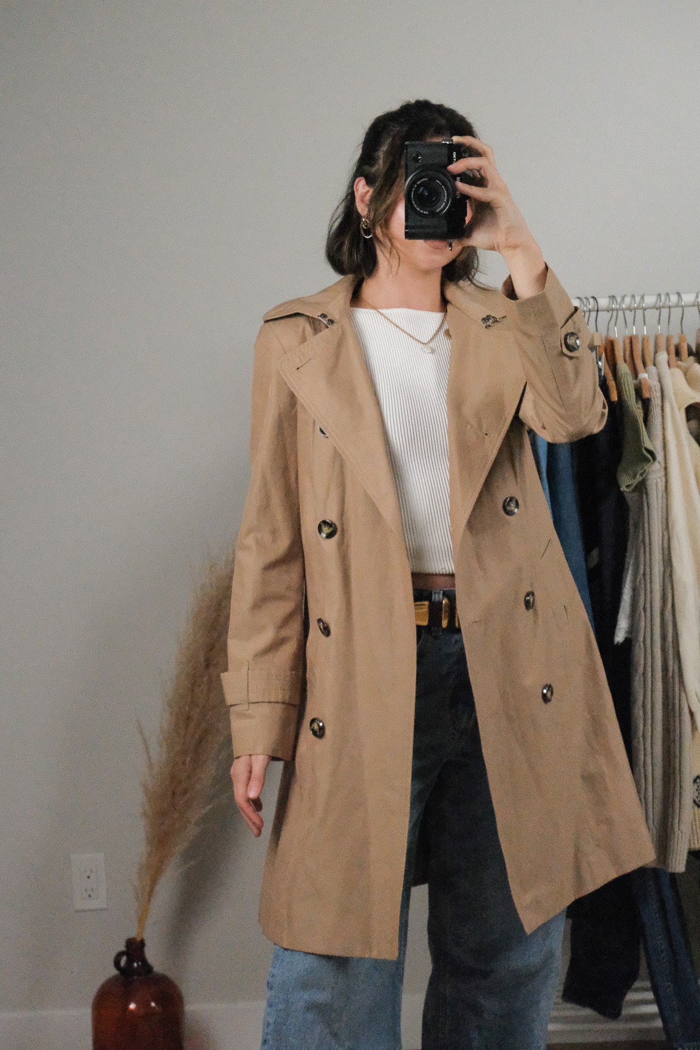 Vintage x London Fog Trench Coat (XS)