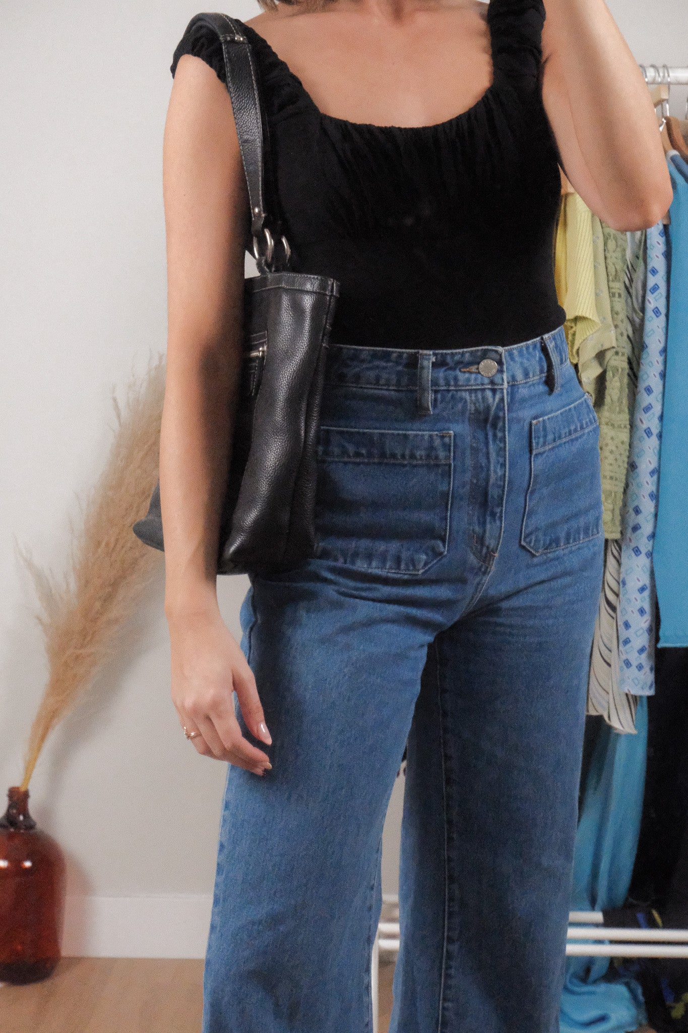 Vintage x Leather Coach Purse