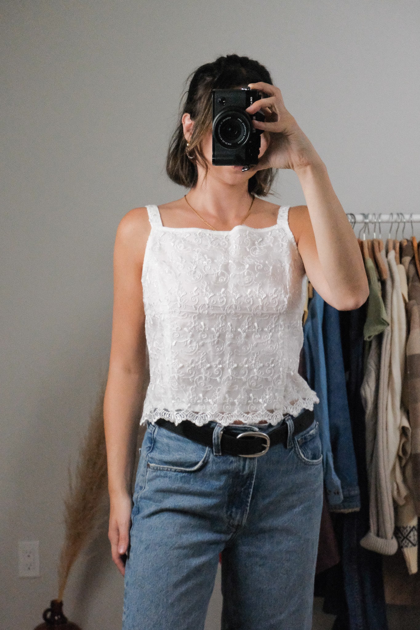 Made in Italy x Vintage x Lace Tank Top (6)