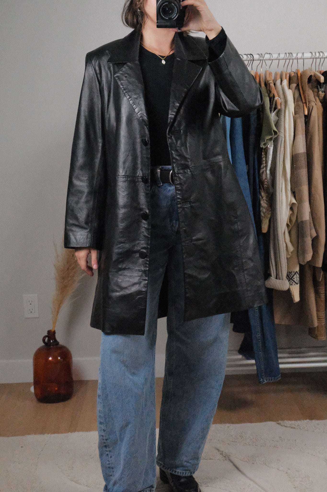 Made in Canada x Vintage x Lined Leather Jacket (8/10)